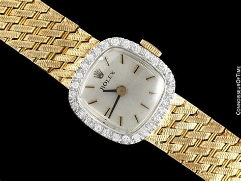 ladies rolex watch with diamonds|vintage Rolex diamond ladies watch.